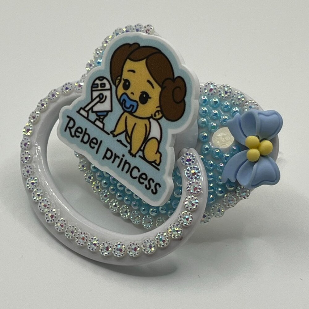 Rebel Princess Adult Pacifier - Picture 2 of 2